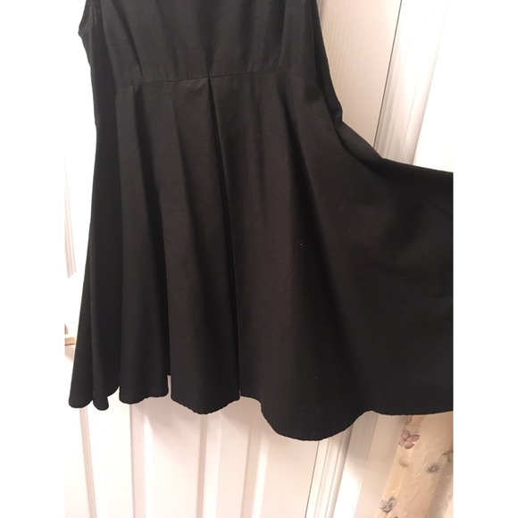 Black Linen A-Line Dress from ASOS - Picture 8 of 8